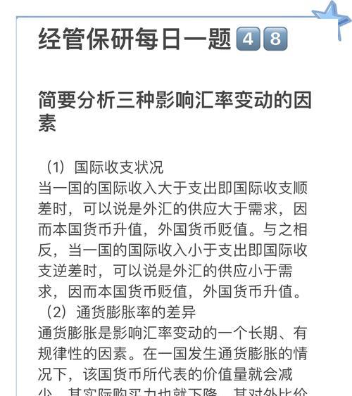 外汇汇率